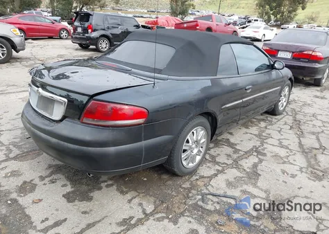 2004 Chrysler Sebring Limited z USA, uszkodzony, nr VIN 1C3EL65R64N228606